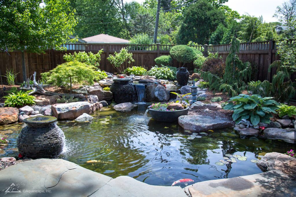 ecosystem pond fountains