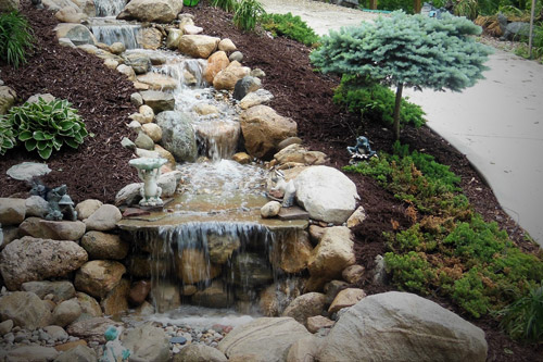 stream waterfall